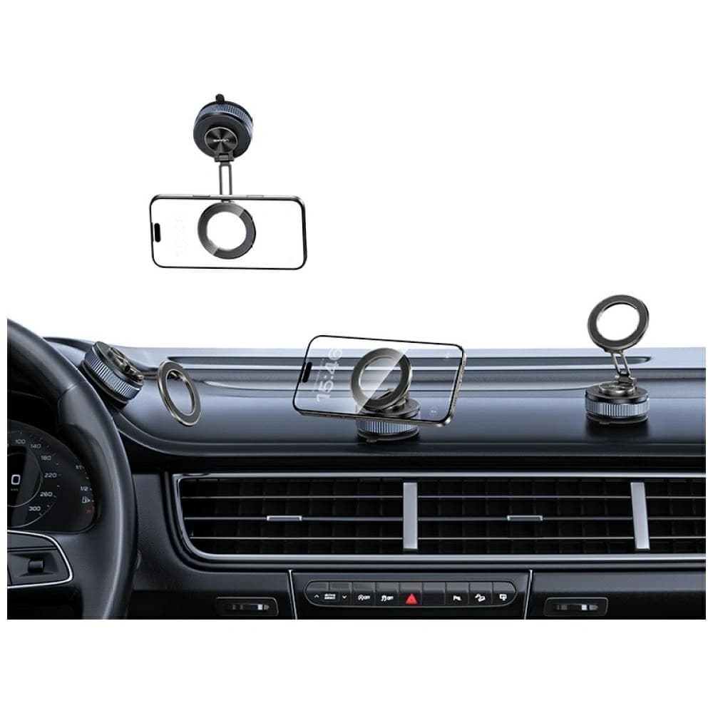 USAMS ZJ084 mágneses telefon tartó tarnish - 4