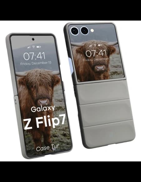 Bizon Case Tur Samsung Galaxy Z Flip7 šedý