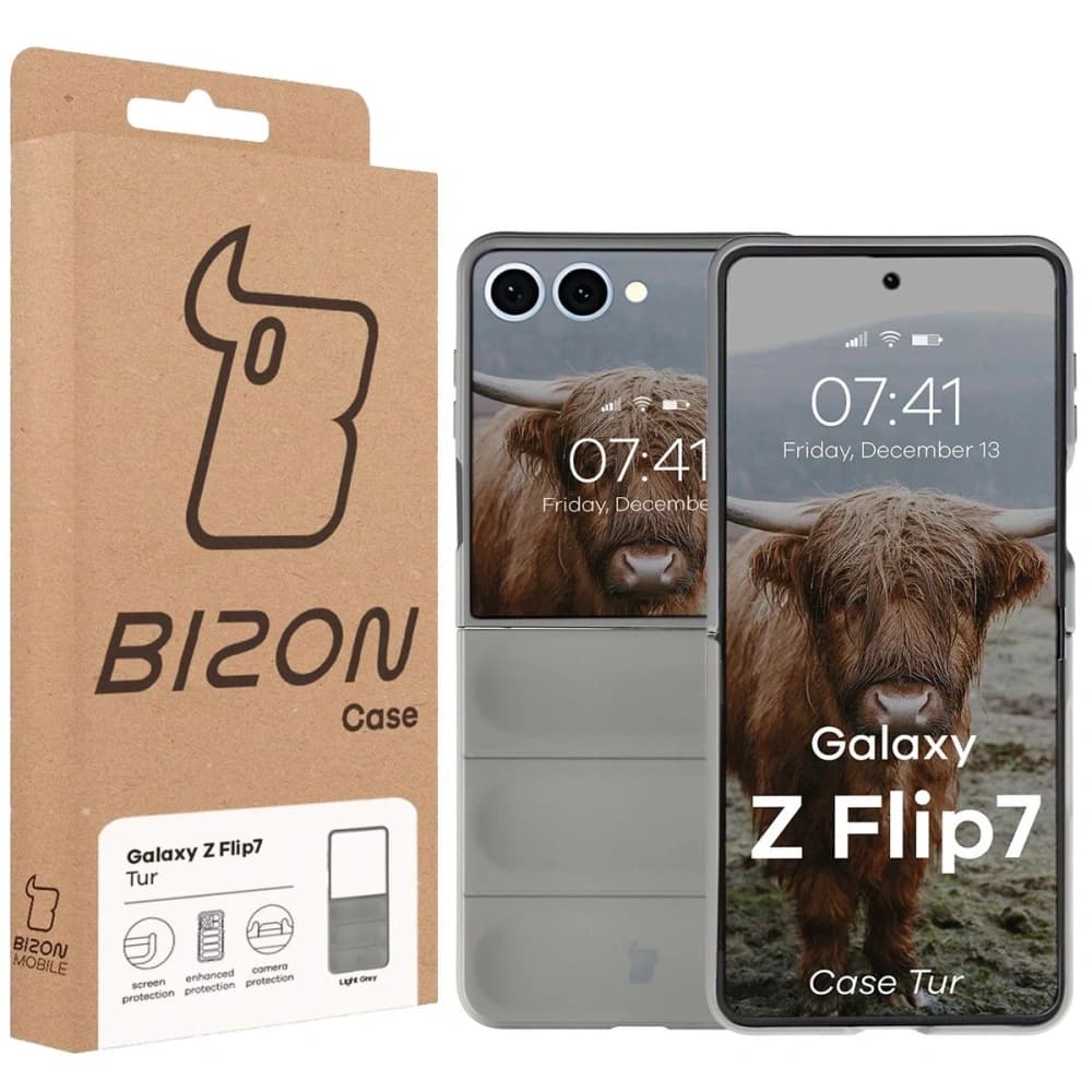 Bizon Case Tur Samsung Galaxy Z Flip7 šedý - 7