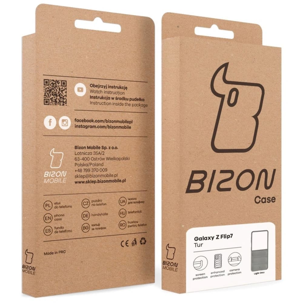 Bizon Case Tur Samsung Galaxy Z Flip7 šedý - 8