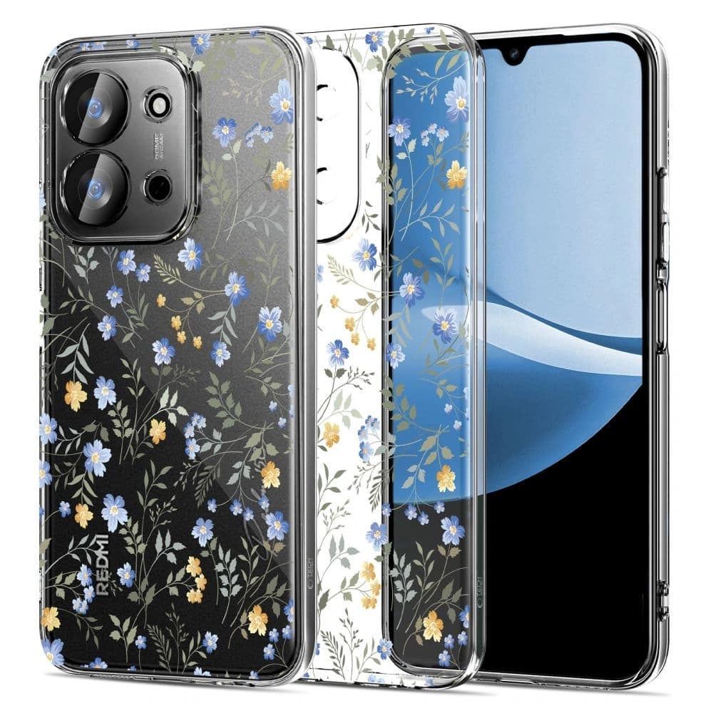 Tech-Protect Flexair Xiaomi Redmi 15c 5G / Poco C85 5G Spring Flowers - 1