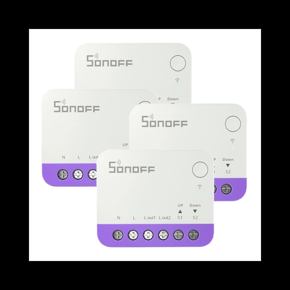 Comutator pentru jaluzele rulou WiFi inteligent Sonoff MINI-RBS [4 PACHET] - 1