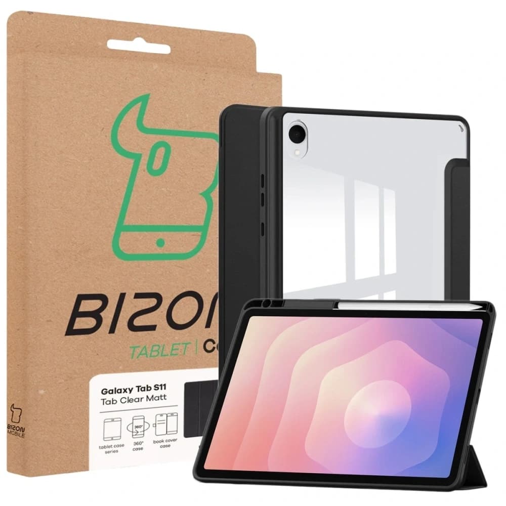 Bizon Case Tab Clear Matt Samsung Galaxy Tab S11 černý - 8