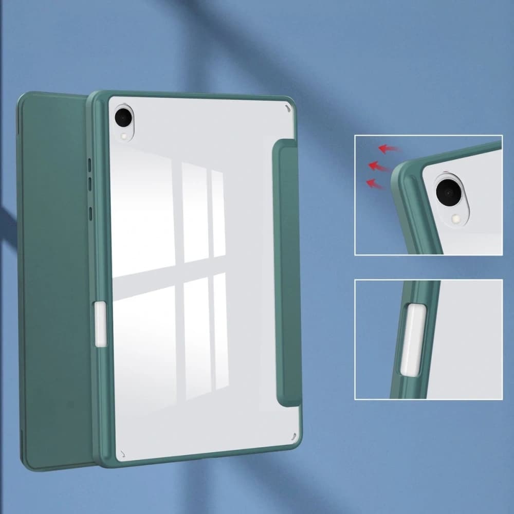 Bizon Case Tab Clear Matt Samsung Galaxy Tab S11 tmavě zelená - 3