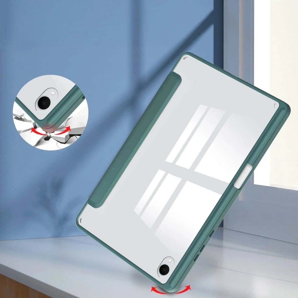 Bizon Case Tab Clear Matt Samsung Galaxy Tab S11 tmavě zelená - 6