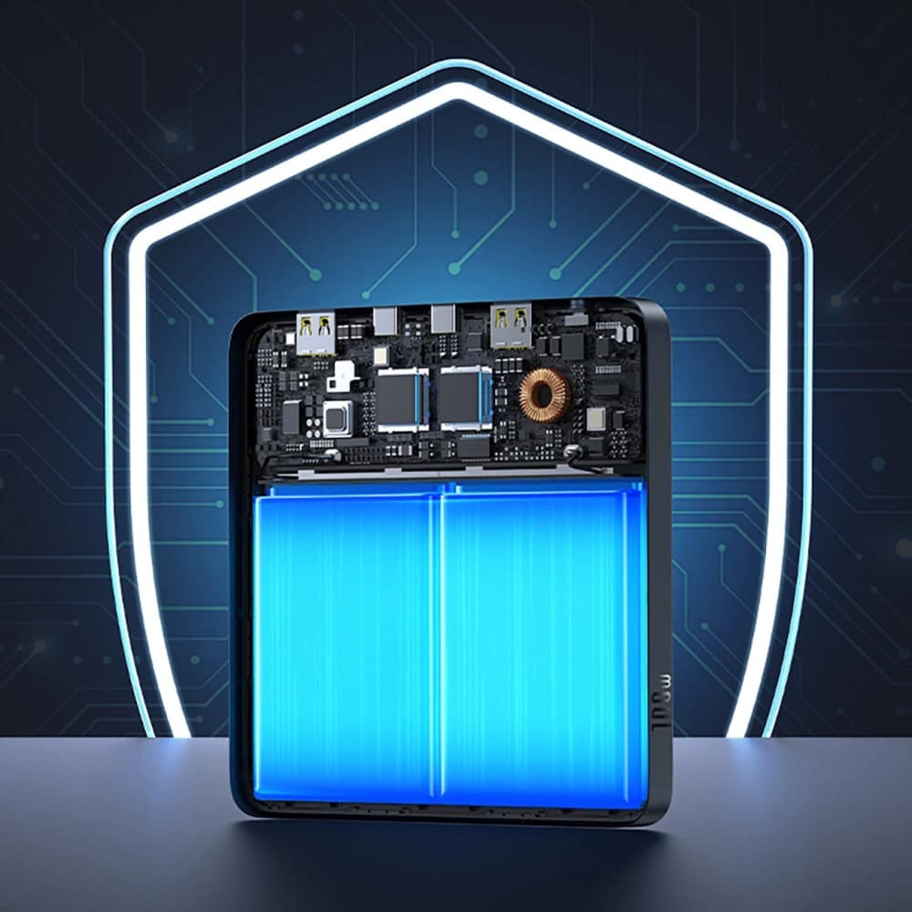 Baseus Blade H1 20000mAh 100W Power Bank with Display Black - 18