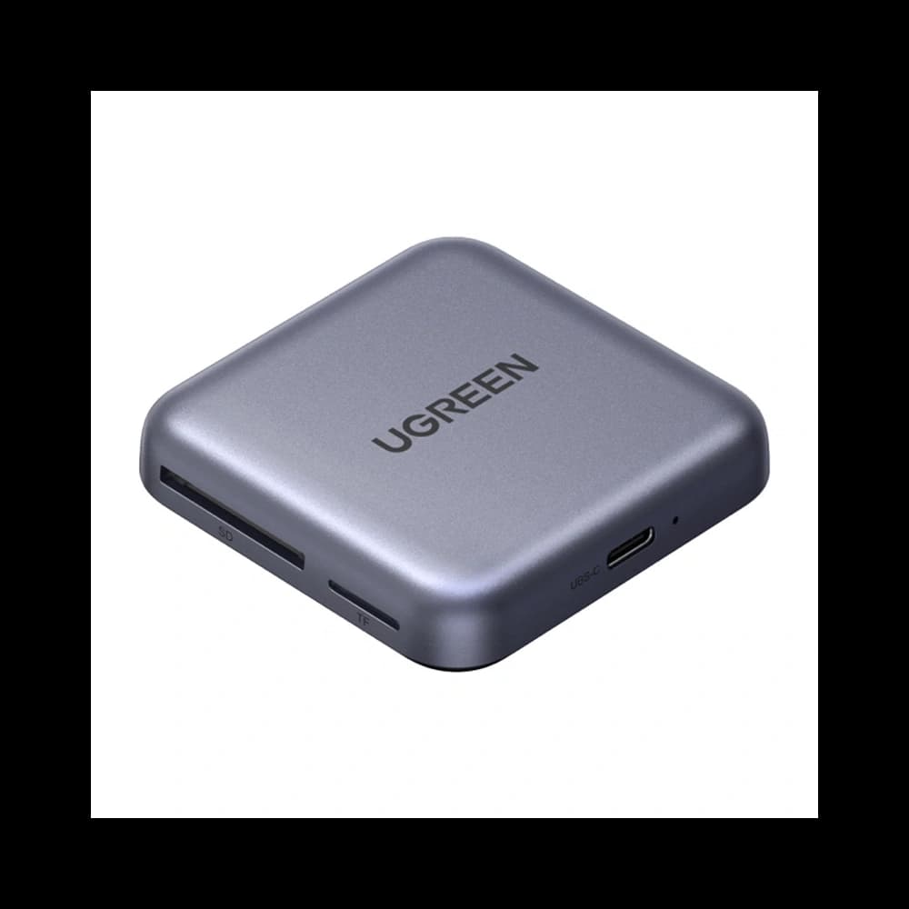Ugreen CM898 3-in-1 Card Reader/Adapter, USB-C, MagSafe, SD/TF (black) - 1