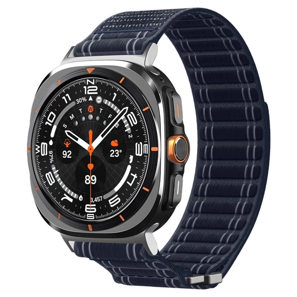 Pasek Spigen WBF0 Band Samsung Galaxy Watch Ultra 2024 / 2025 (47 Mm) Navy - 1