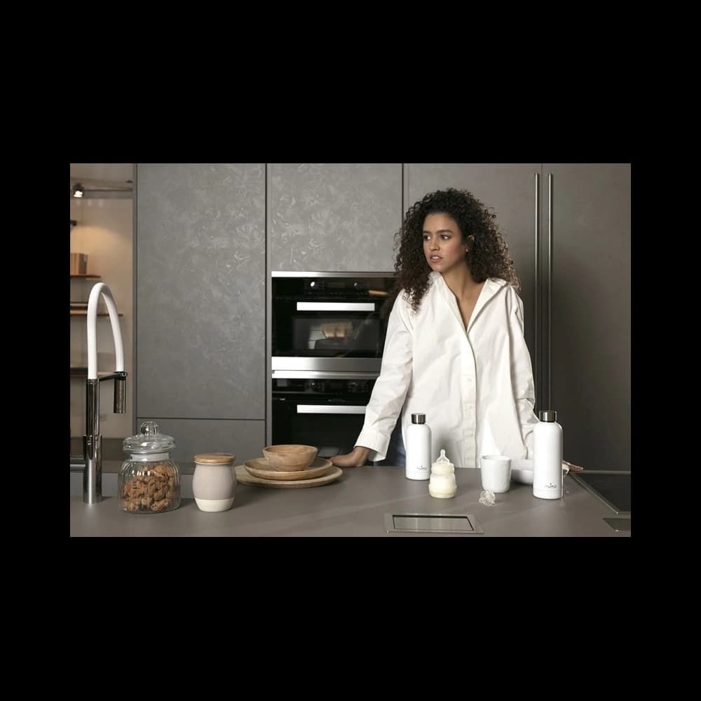 Puro Edelstahl Thermoflasche Hot&Cold 500ml (Weiß) - 3