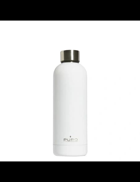 Puro Hot&Cold Thermal Stainless Steel Water Bottle 500ml (White)