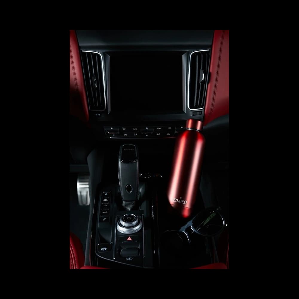 Hőszigetelt rozsdamentes acél palack Puro Hot&Cold 500ml (Fémes Piros) - 3