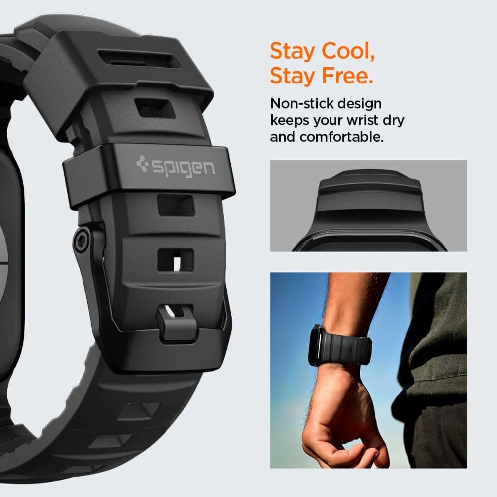 Etui Spigen Wbs2 Band Apple Watch 8 / 9 / 10 / 11 / Se / Ultra (44 / 45 / 46 / 49 Mm) Black - 15