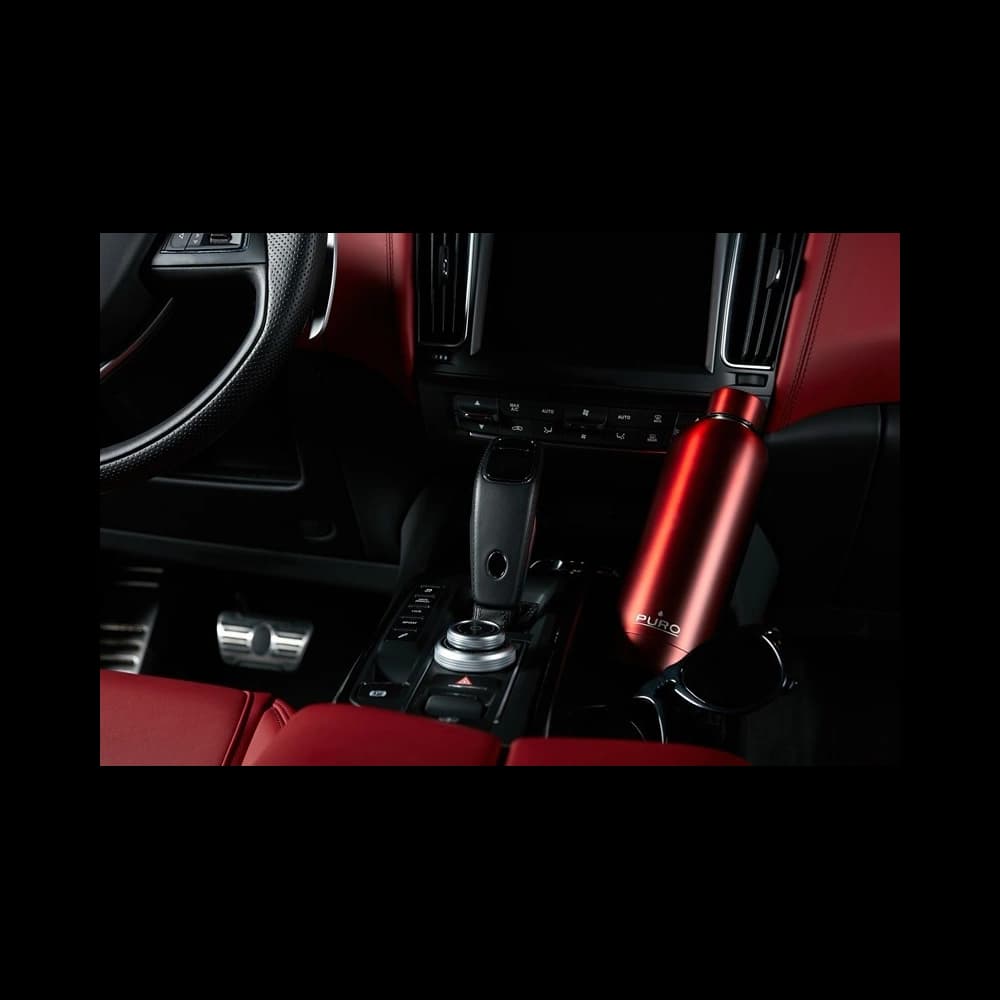 Hőszigetelt rozsdamentes acél palack Puro Hot&Cold 500ml (Fémes Piros) - 4