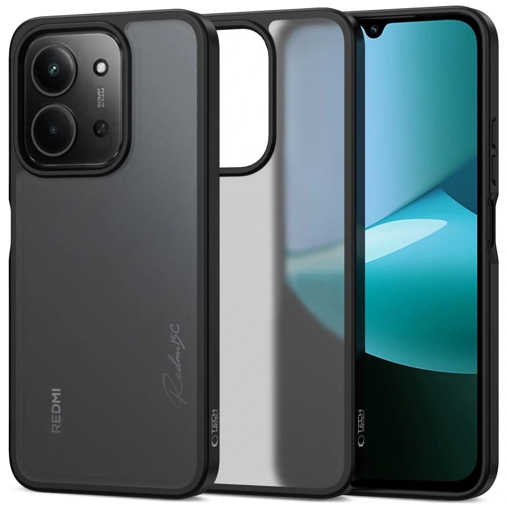 Tech-protect Magmat Xiaomi Redmi 15c 5G / Poco C85 5G Matte Black - 1