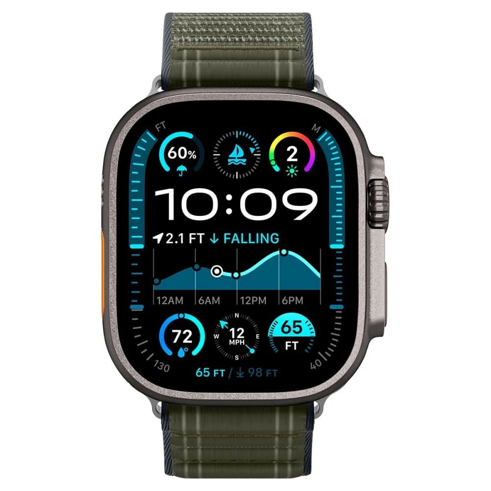 Etui Spigen Wbf0 Band Apple Watch 8 / 9 / 10 / 11 / Se / Ultra (44 / 45 / 46 / 49 Mm) Green - 2