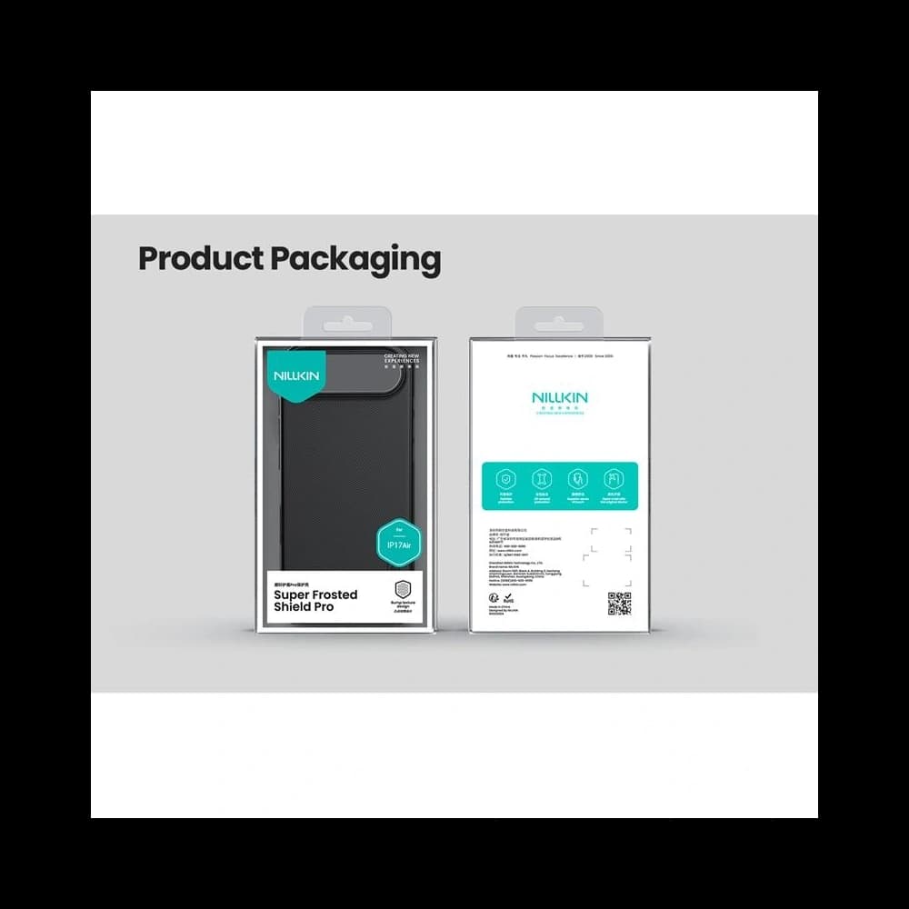 Nillkin Super Shield Pro Iphone 17 Air Black / Czarny - 6