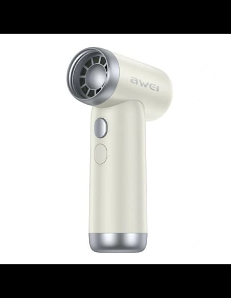 Wielofunkcyjny wiatrak AWEI F40 3w1      3300mAh biały