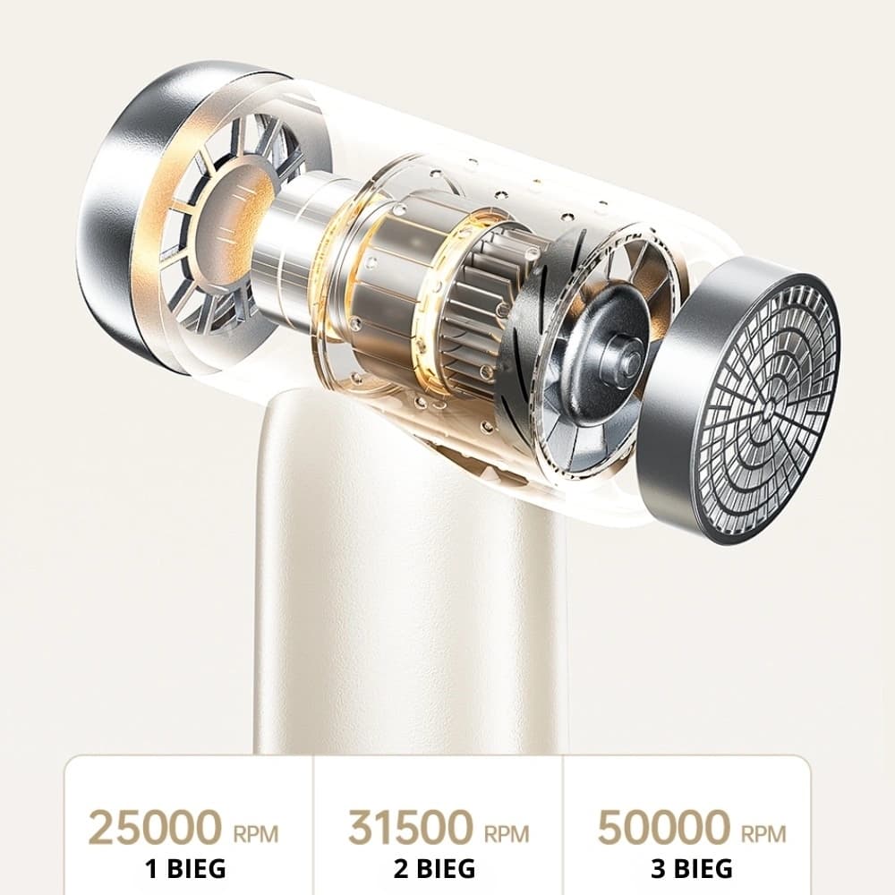 Wielofunkcyjny wiatrak AWEI F40 3w1      3300mAh biały - 10