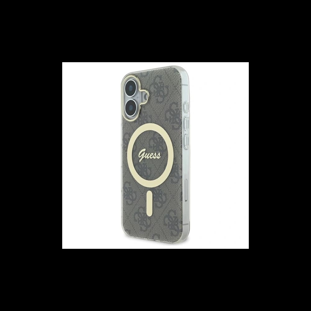 Guess Apple iPhone 16 Plus hardcase IML 4G MagSafe brown - 2