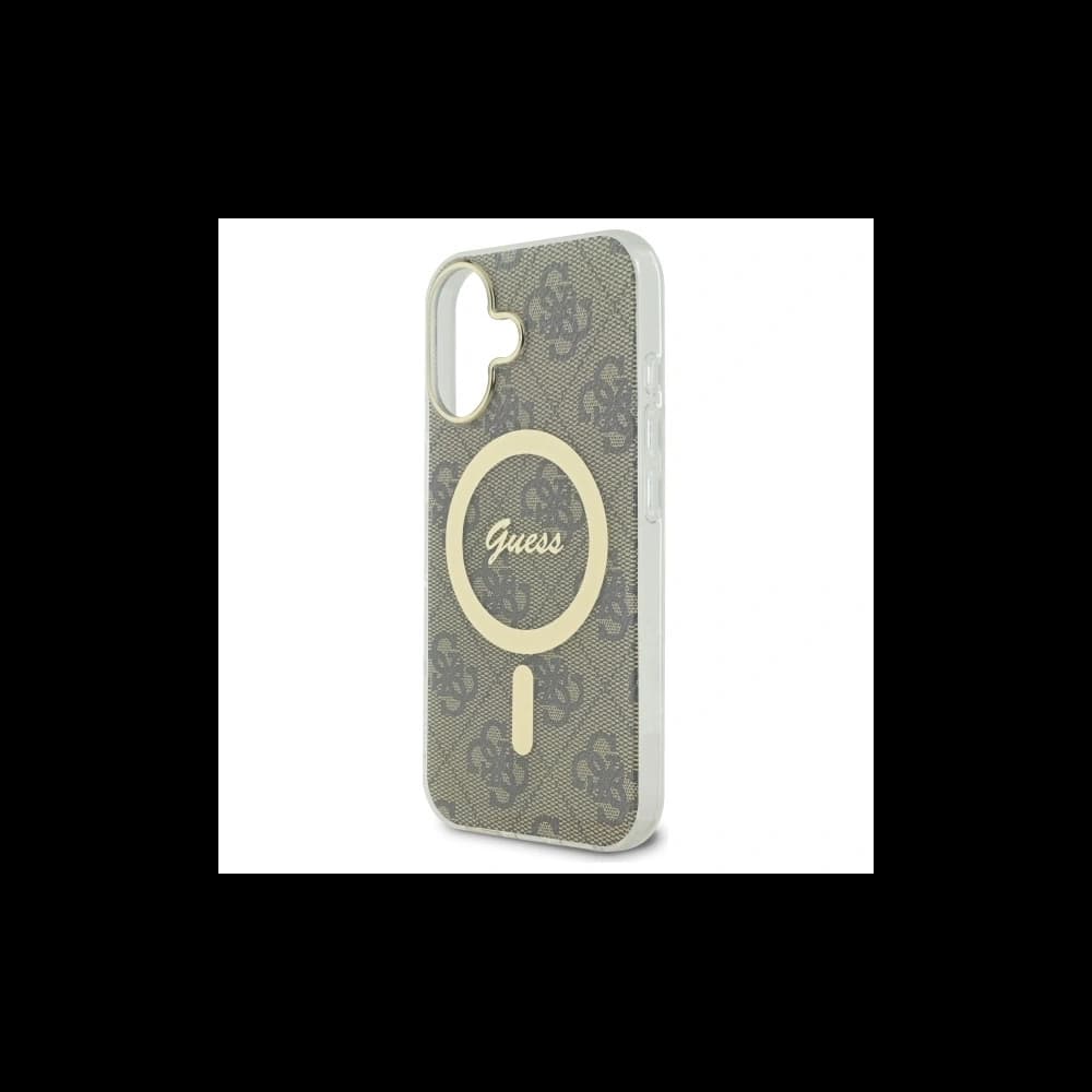 Guess Apple iPhone 16 Plus hardcase IML 4G MagSafe brown - 6