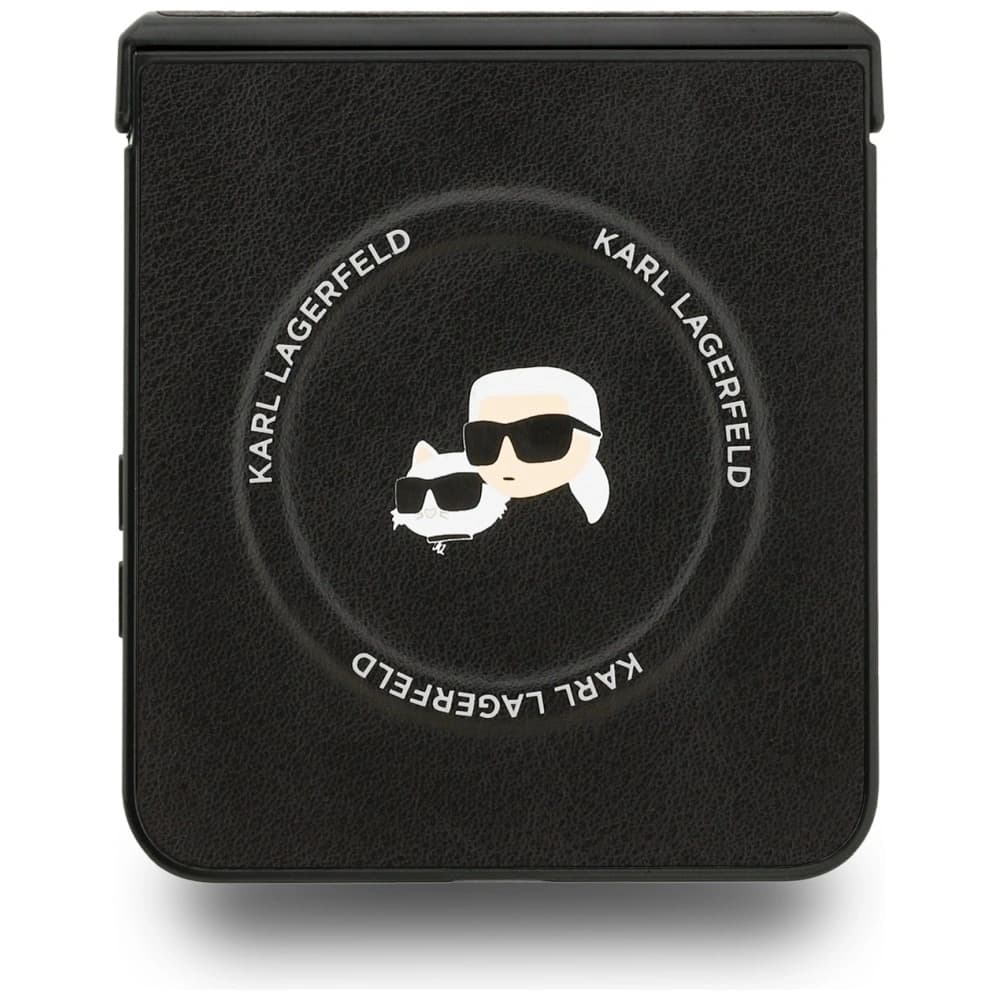 Karl Lagerfeld Karl&Choupette Pin MagSafe Samsung Galaxy Z Flip7 černý - 5