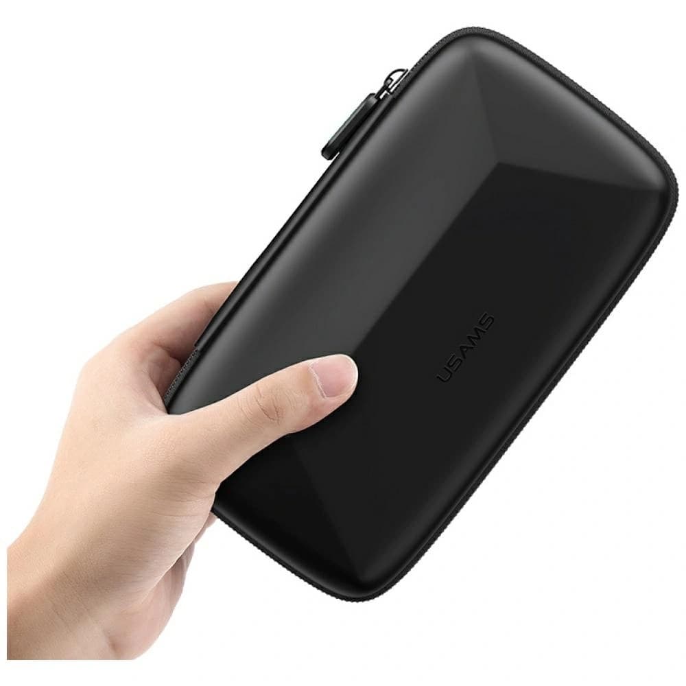 USAMS Serie JX Jane06 schwarze Reisetasche / Tasche für Zubehör - 2