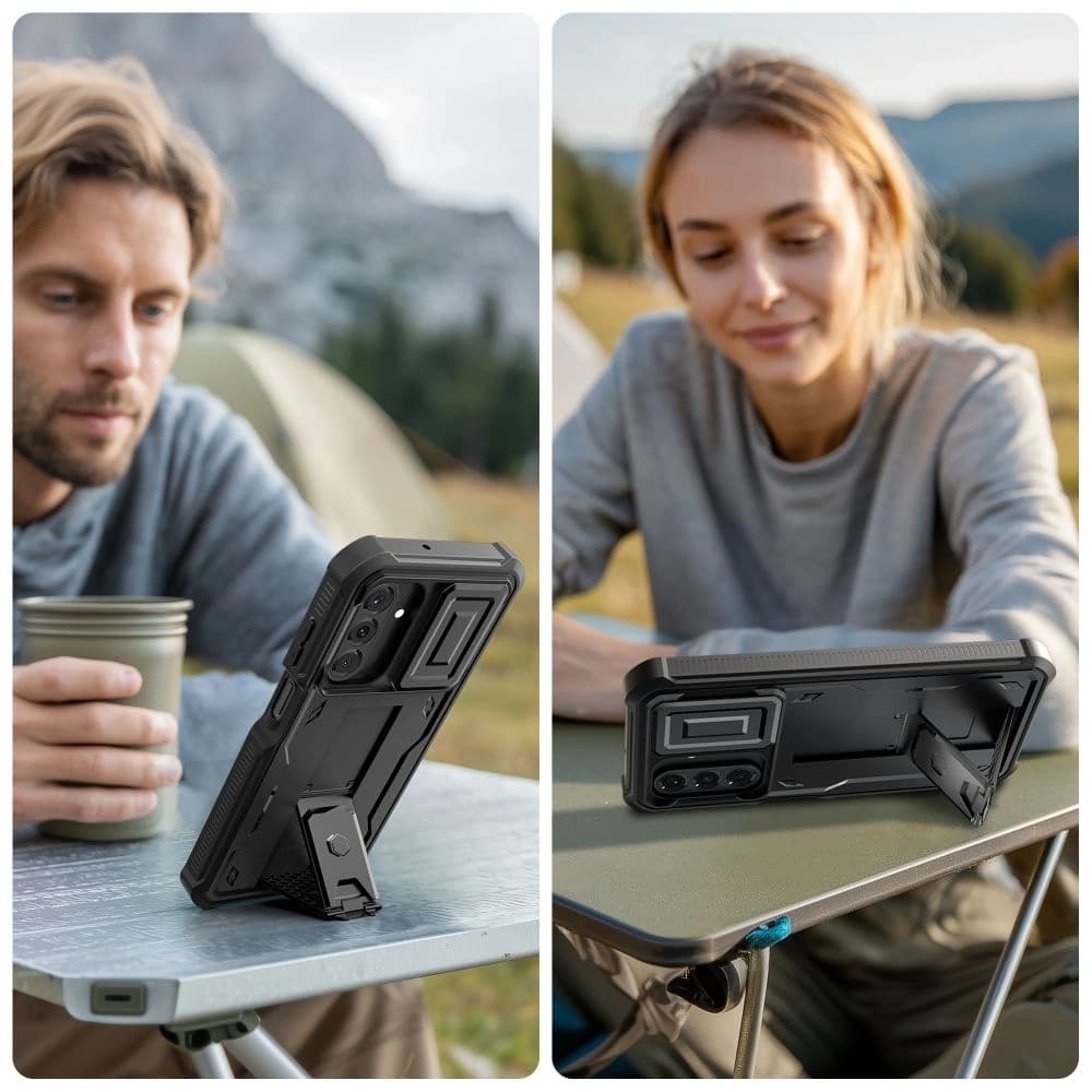 Tech-Protect Kevlar Cam+ Samsung Galaxy A17 4G / 5G Fekete - 3