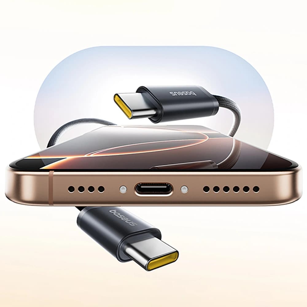 Baseus Dynamic 4 Pro Rychlý USB-C na USB-C Kabel 100W 1m černý - 6