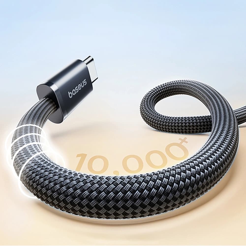 Baseus Dynamic 4 Pro Rychlý USB-C na USB-C Kabel 100W 1m černý - 8