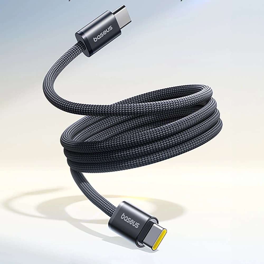 Baseus Dynamic 4 Pro Rychlý USB-C na USB-C Kabel 100W 1m černý - 9