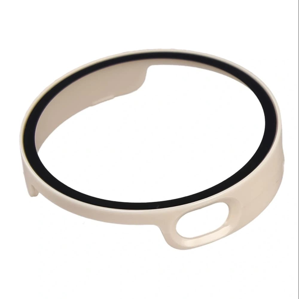 Bizon Case+Glas Uhr Xiaomi Watch S4 41mm beige - 7