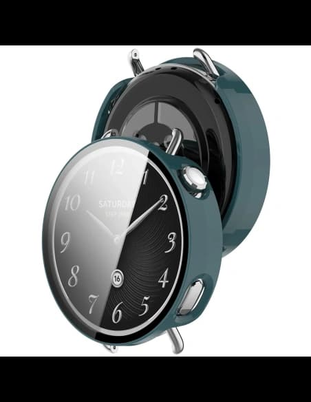 Bizon Case+Glass Uhr Xiaomi Watch S4 41mm grün