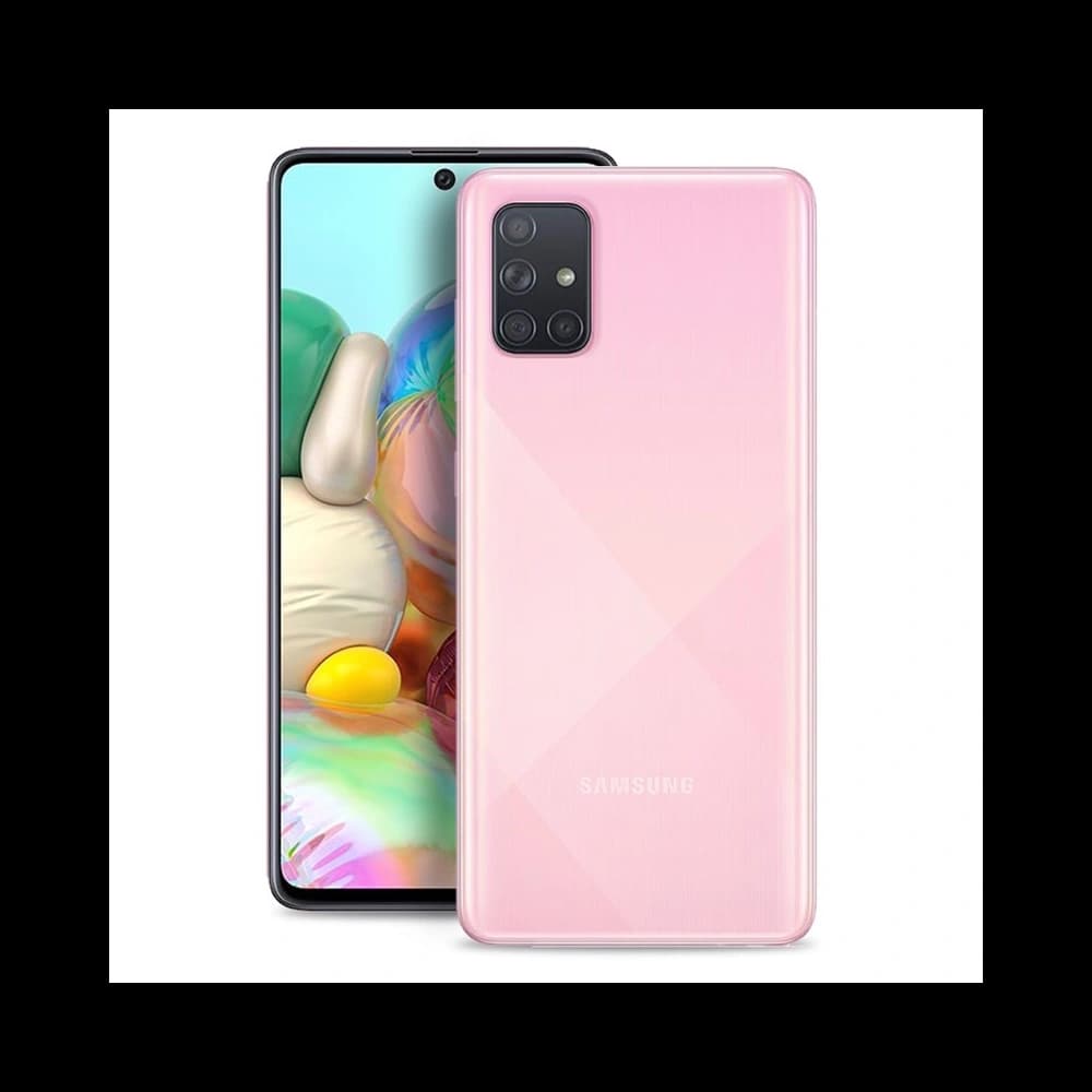 Samsung PURO Tasche 0.3 Nude Galaxy A71 (Transparent) - 1