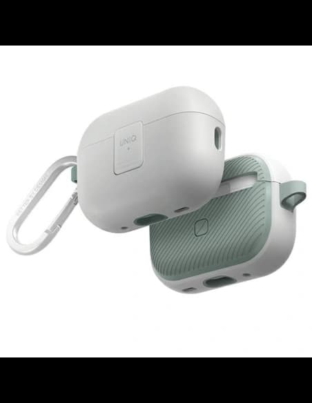 UNIQ Clyde Lock Case Apple AirPods Pro 2 bílá-měkká máta