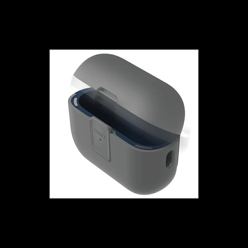 UNIQ Clyde Lock Case Apple AirPods Pro 2 kreidegrau-marineblau - 2