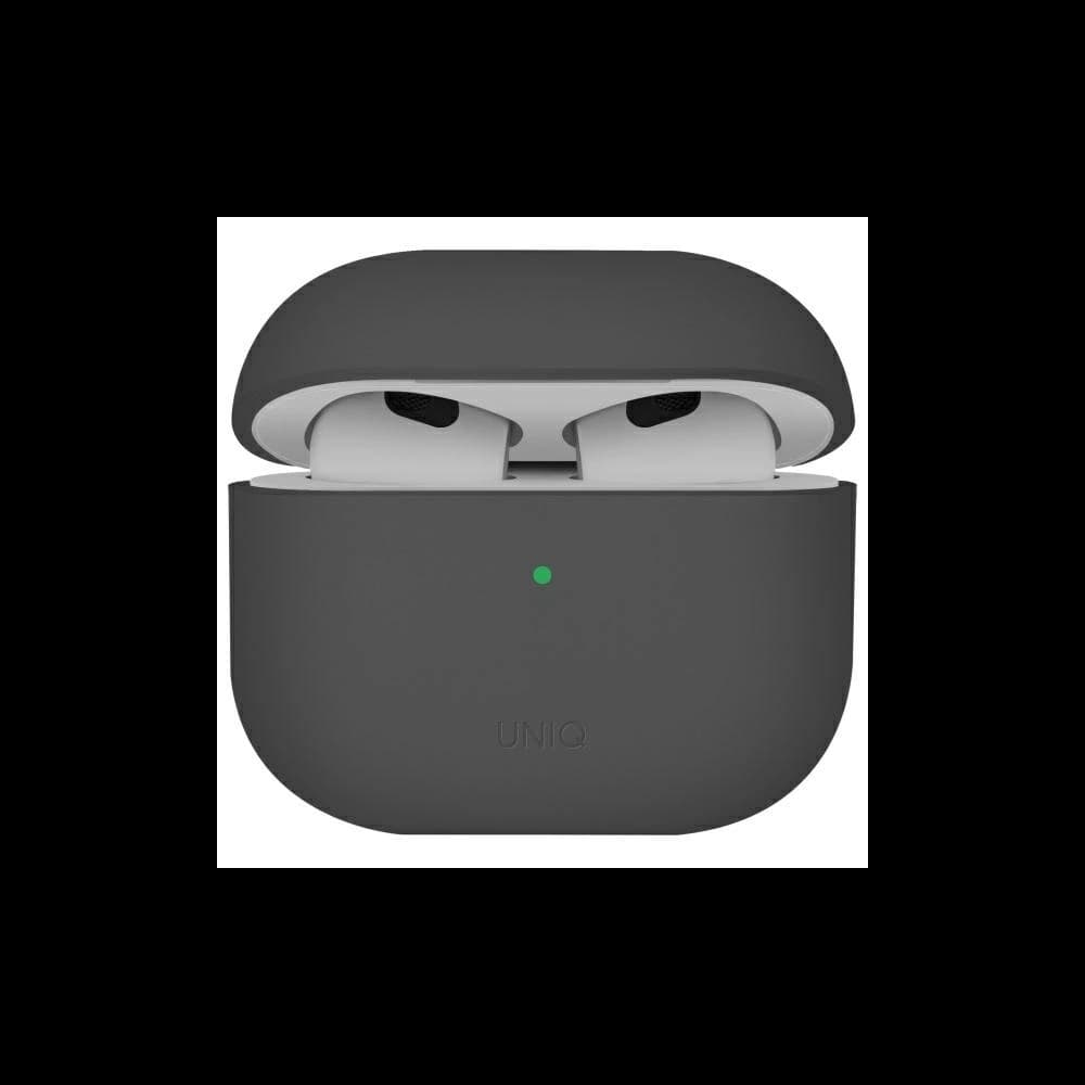UNIQ Lino Apple AirPods 4 Silicon gri cenușiu - 1