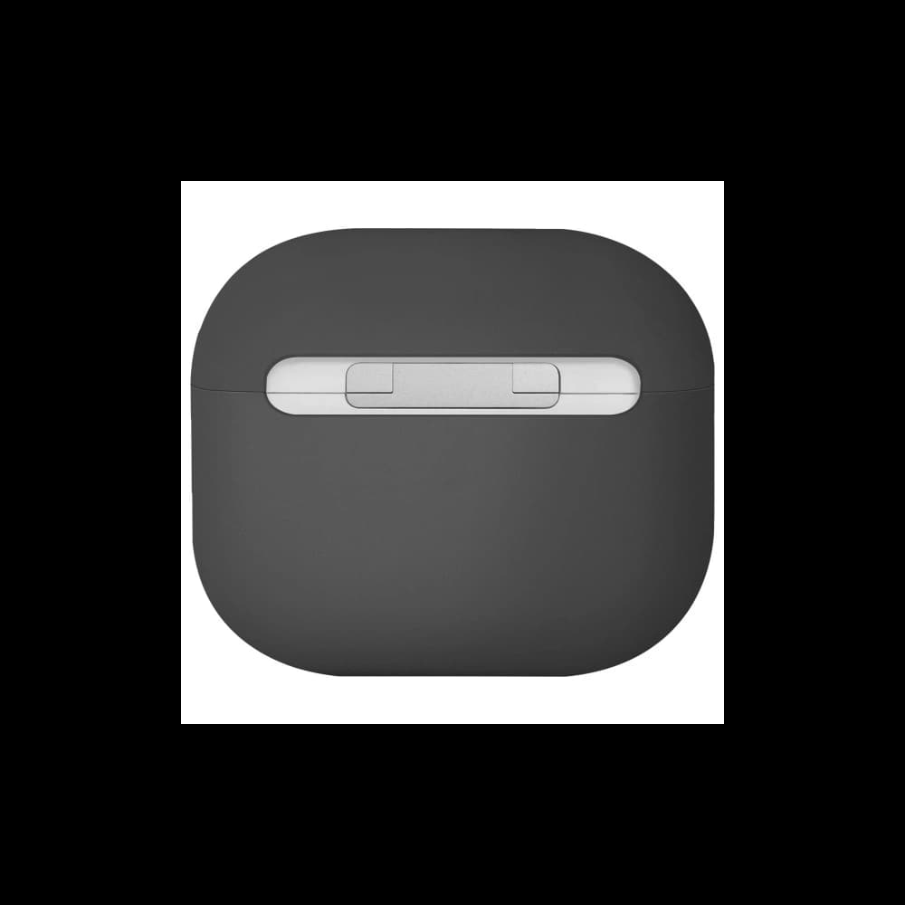 UNIQ Lino Apple AirPods 4 Silicon gri cenușiu - 2