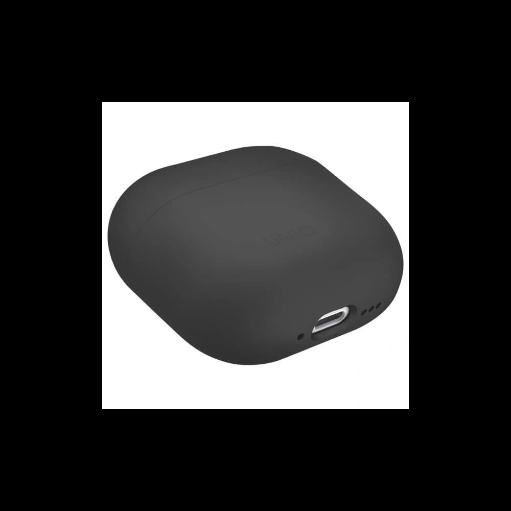 UNIQ Lino Apple AirPods 4 Silicon gri cenușiu - 4