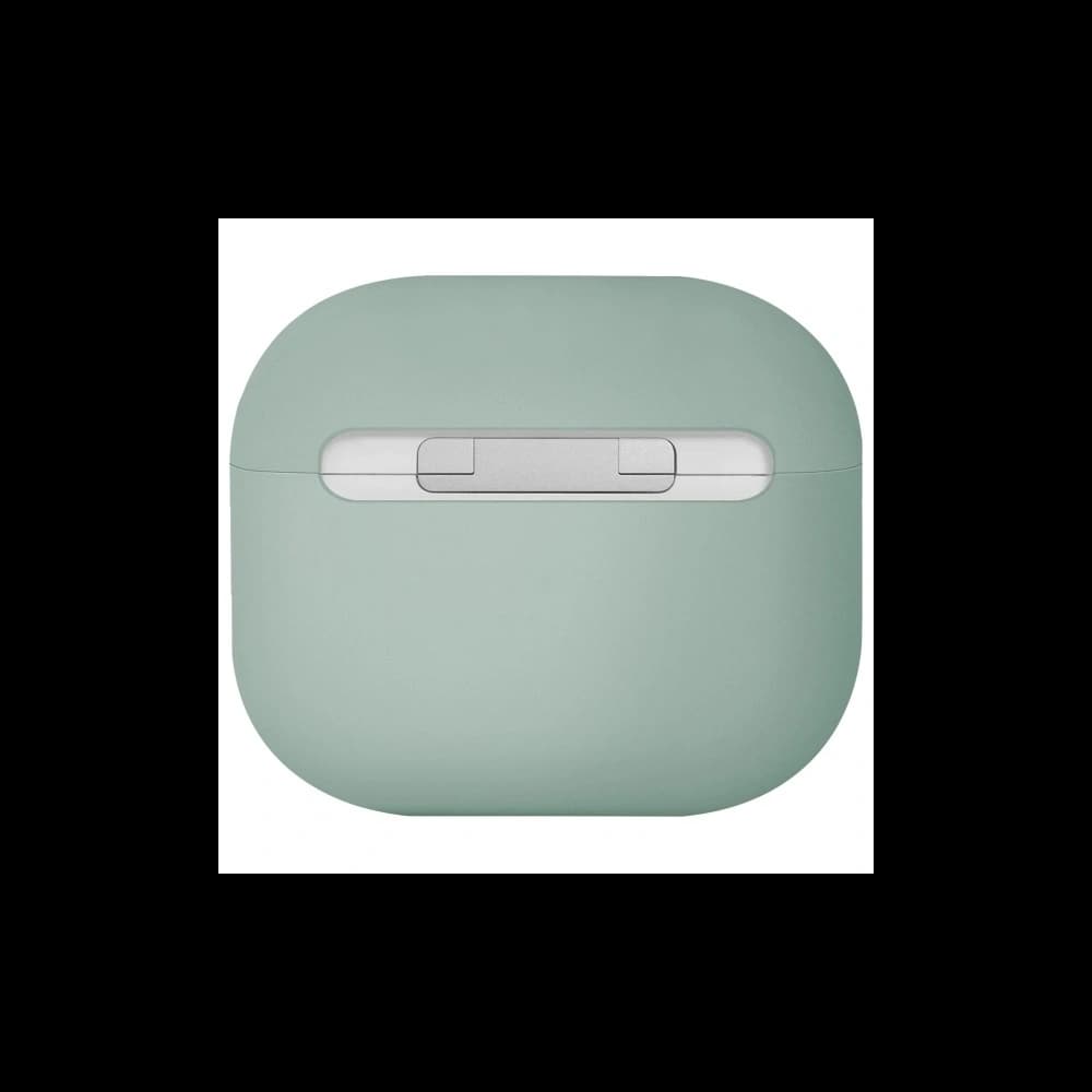 UNIQ Lino Apple AirPods 4 Siliconă verde plantă de gheață - 2