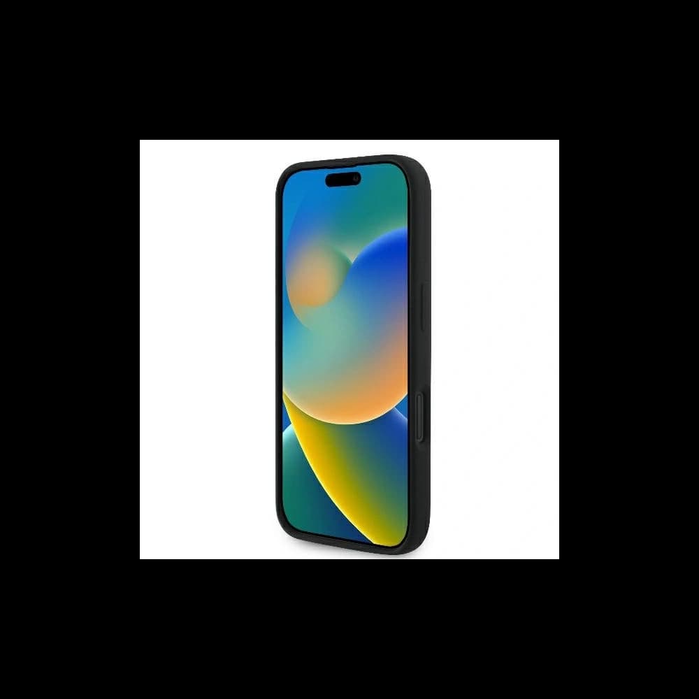 Karl Lagerfeld Apple iPhone 16 hardcase Siliconă Imprimare Double Heads MagSafe negru - 5