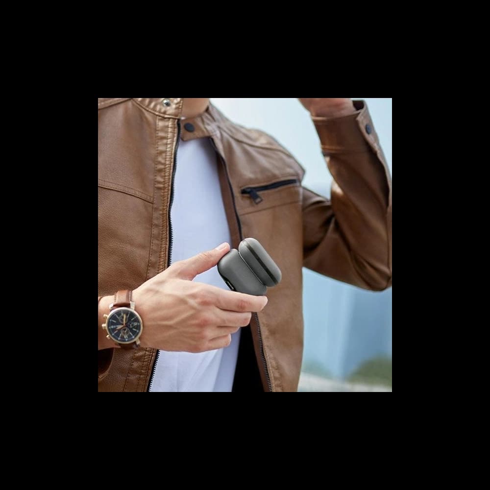 UNIQ Lyden DS Apple AirPods Pro 2. generace antracitově šedé-černé - 4