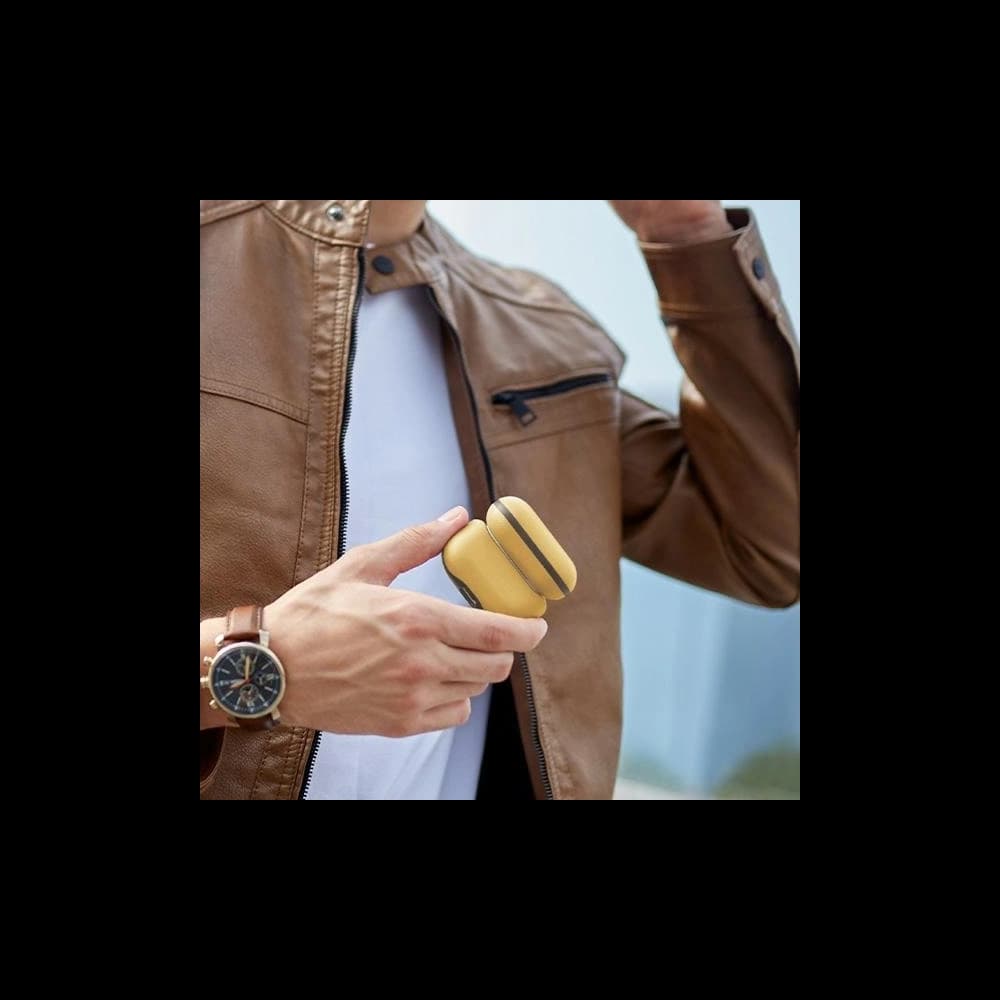 UNIQ Lyden DS Apple AirPods Pro 2. generace kanárkově žlutá-šedá - 4