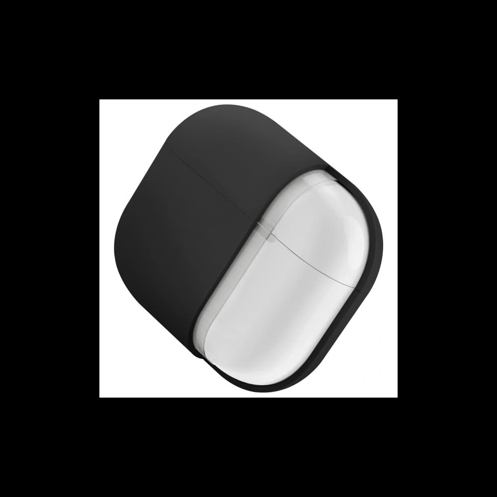 UNIQ Nexo Apple AirPods 4 + Cârlige pentru urechi din silicon negru - 5