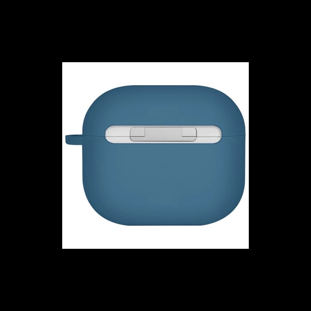 UNIQ Nexo Apple AirPods 4 + Urechi de silicon de culoare albastru pacific - 2