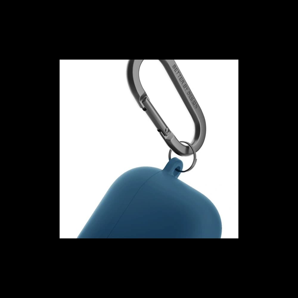 UNIQ Nexo Apple AirPods 4 + Urechi de silicon de culoare albastru pacific - 7