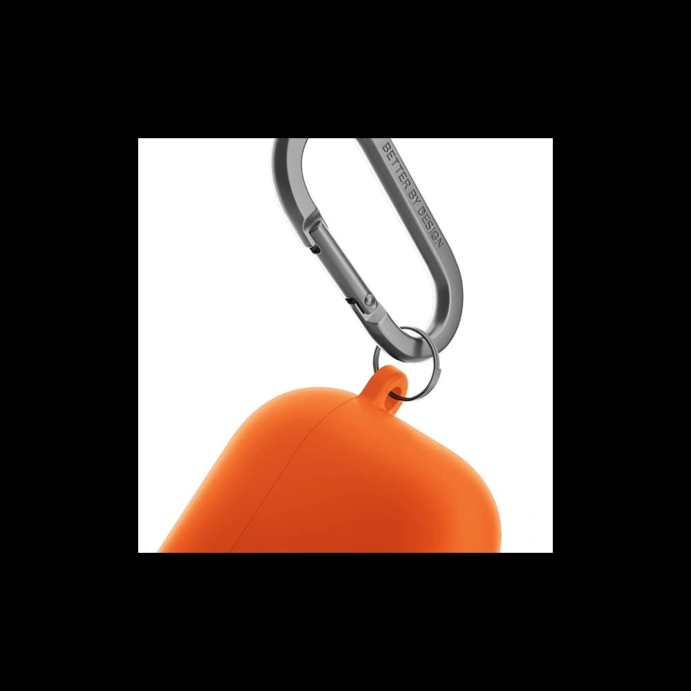 UNIQ Nexo Apple AirPods 4 + Urechi de silicon portocalii volt - 6