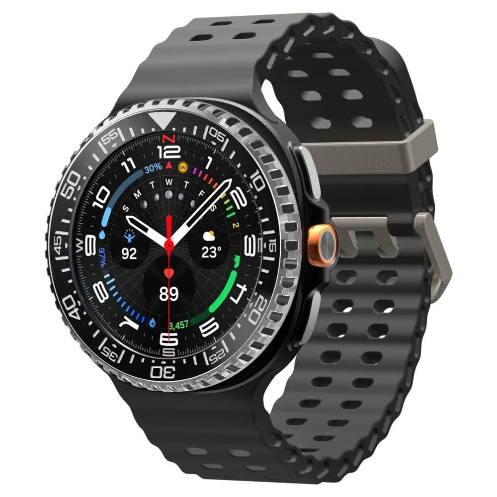 Spigen Bezel Tune Pro Diver Samsung Galaxy Watch 8 Classic 46mm Fekete - 2