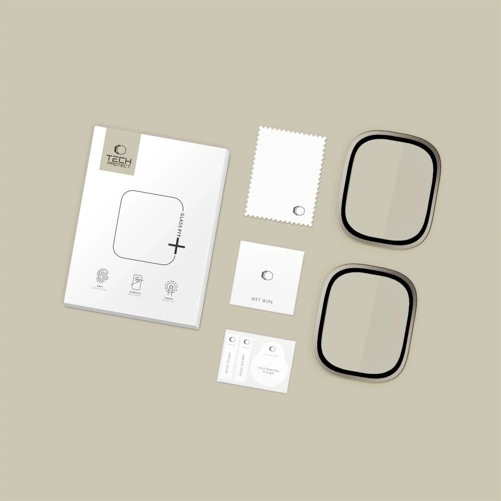 Tech-Protect Glass Ring Apple Watch Ultra 1 / 2 / 3 49mm Titanium [2 PACK] - 5