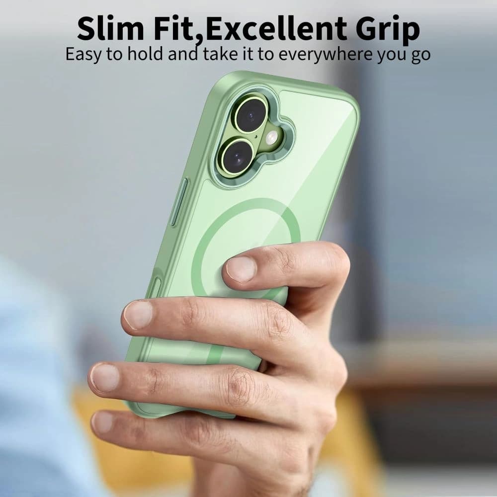 Tech-Protect MagMat MagSafe Apple iPhone 17 Sage/clear - 6