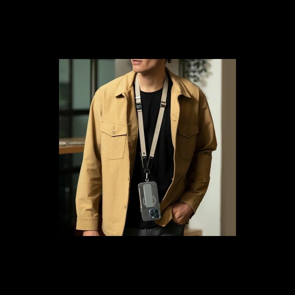 UNIQ Universal 2in1 telefon nyakpánt Vista fehér - 2